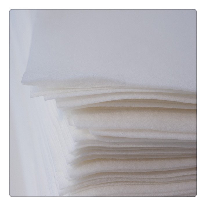 4MM Grey Color Nonwoven Felt Fabric 100% Polyester Fabric car felt