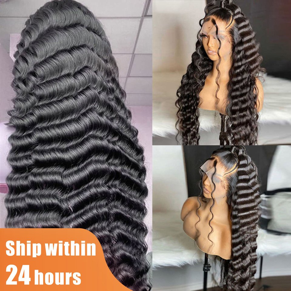 Pre Pluck Closure Human Hair HD Lace Wigs, Glueless Full Lace Front Wigs For Black Women,Brazilian Hair Hd Lace Frontal Wigs