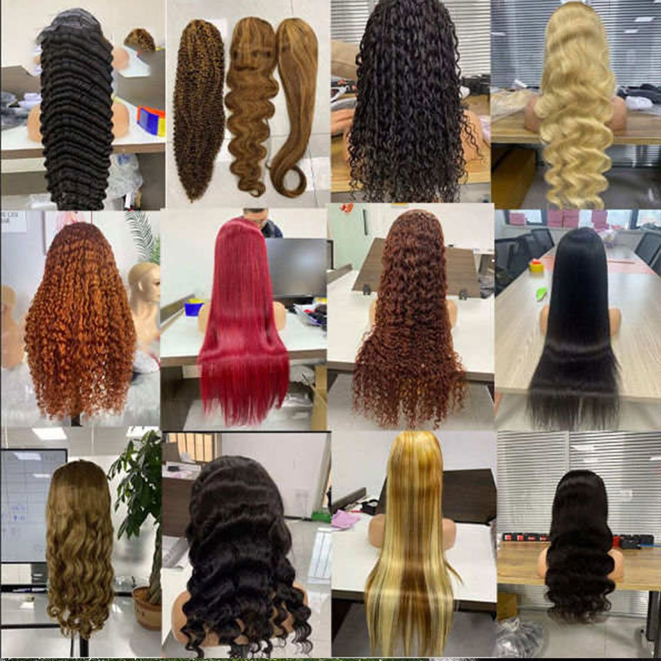 Pre Pluck Closure Human Hair HD Lace Wigs, Glueless Full Lace Front Wigs For Black Women,Brazilian Hair Hd Lace Frontal Wigs