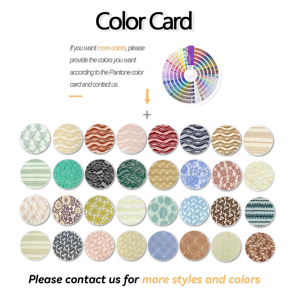 New fashion breathable customized embroidered cotton fabric pure cotton embroidery fabric for wedding dress