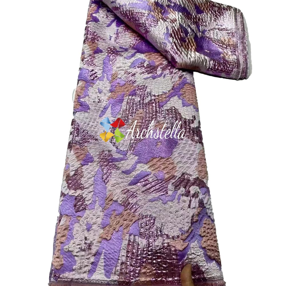 ARCHSTELLA New Design Jacquard Brocade Lace Fabric for Haute Couture