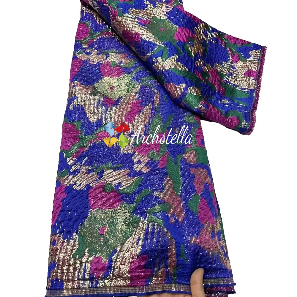 ARCHSTELLA New Design Jacquard Brocade Lace Fabric for Haute Couture