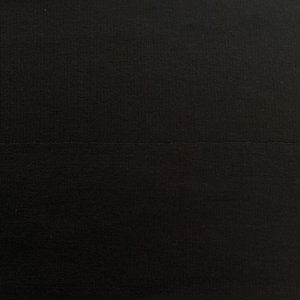 200GSM Fashion Clothing Fabric Supplier Wholesales BCI Cotton Recycled Polyester Fabric 1*1 Rib for Garment