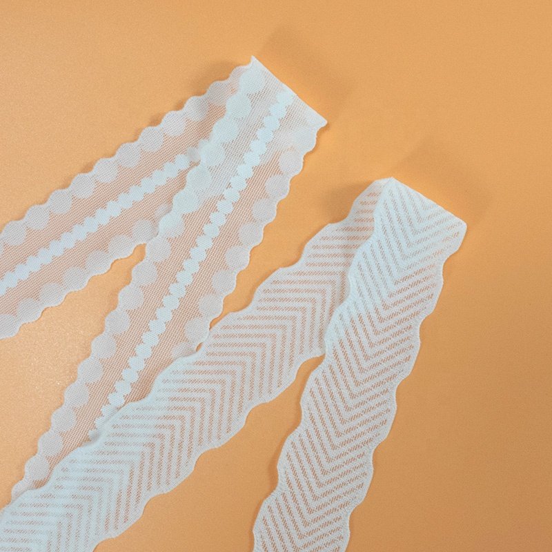 Cheap high quality gift packaging water soluble guipure lace ribbon elastic embroidery lace trimming for festival decoration