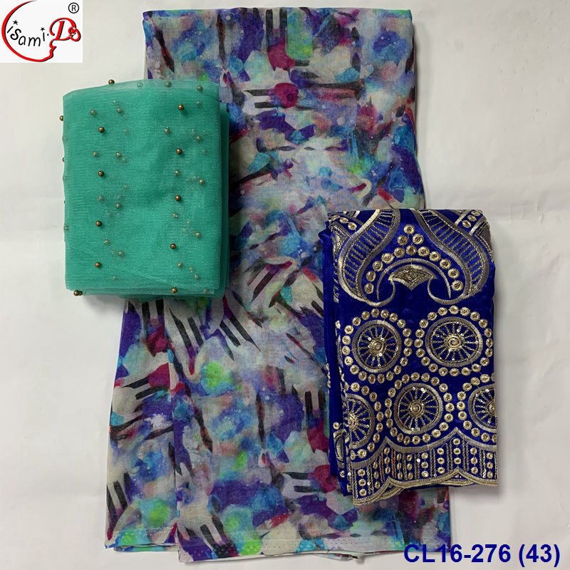 Lisami New arrivals on sale style 2yard net+2yards +3.5yards swiss cotton soft and light Rayon soft voile cotton lace fabric