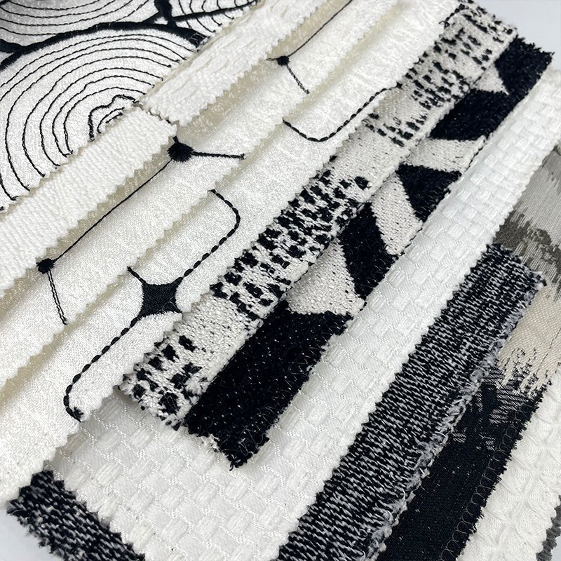 Premium hometextile fabric stripe linen fabric wide width linen fabric polyester cotton