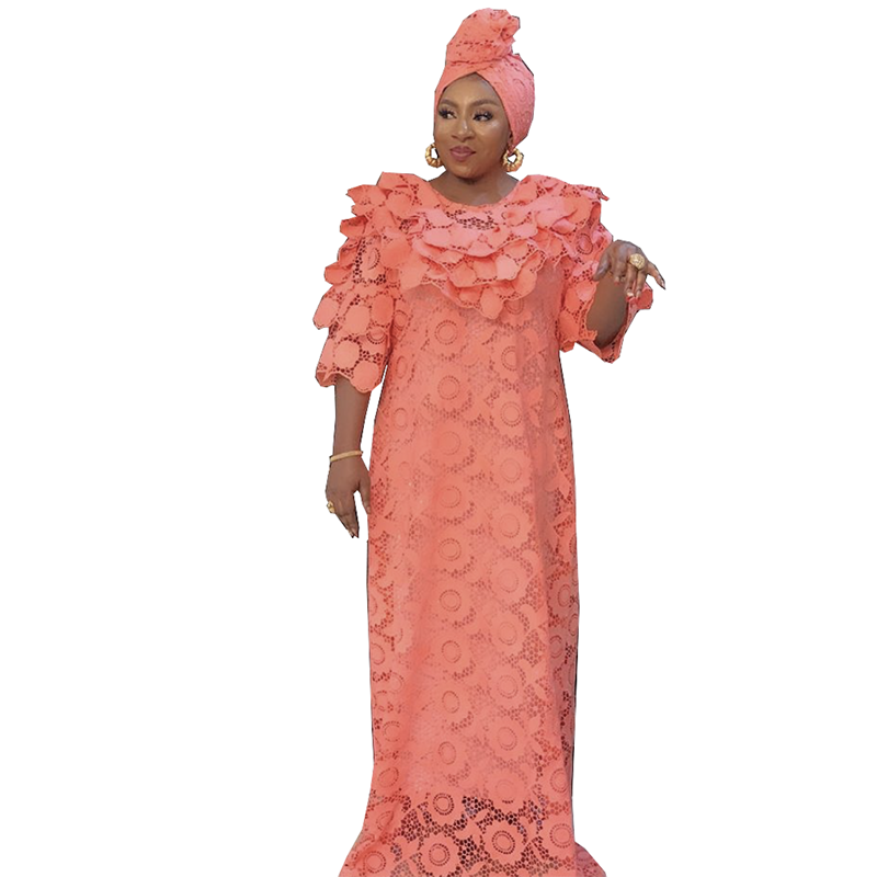 african lace dress houseofsd plus size muslim jilbab two piece set lady fashion boubou