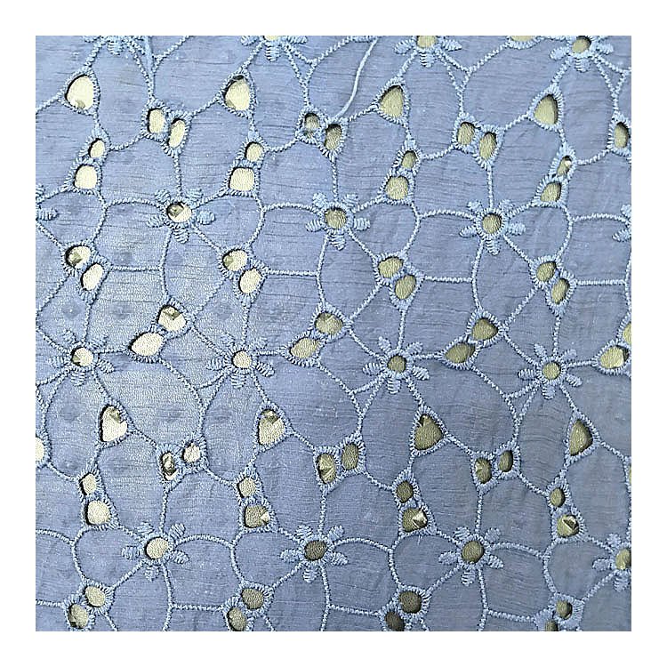 B-472 High-quality African lace fabric water soluble wedding dress lace material