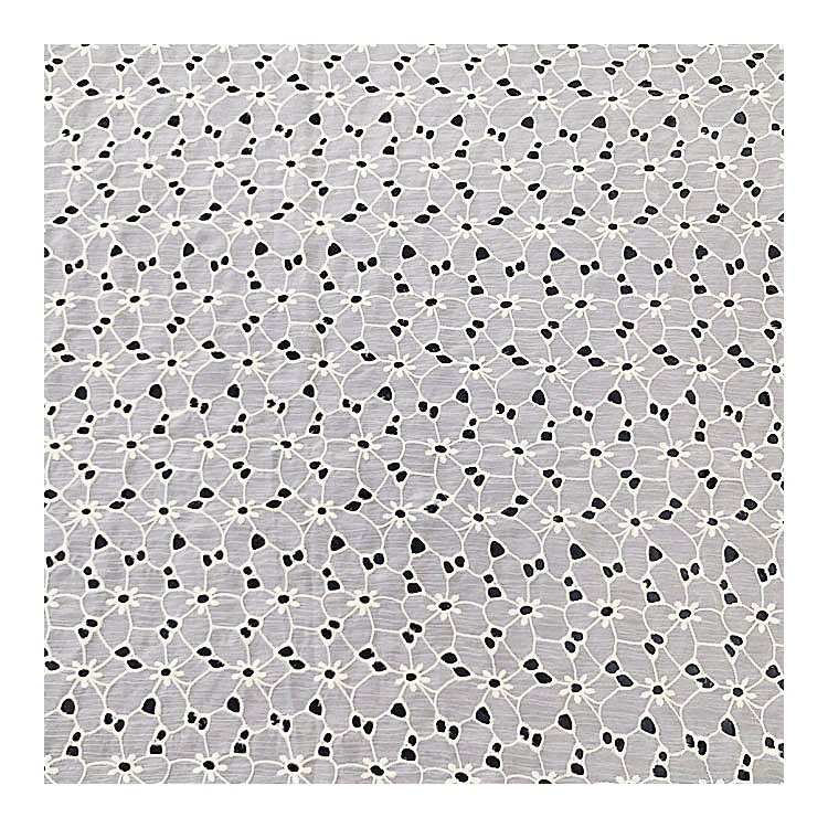 B-472 High-quality African lace fabric water soluble wedding dress lace material
