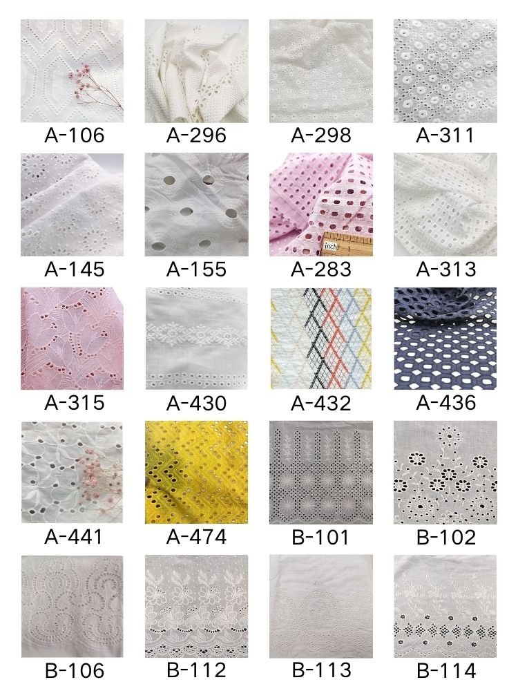 B-472 High-quality African lace fabric water soluble wedding dress lace material