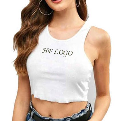Women Girls Sleeveless Vest T-shirt Solid Color Yoga Sports Crop Top Sleeveless Tank Tops Casual Slim Vest