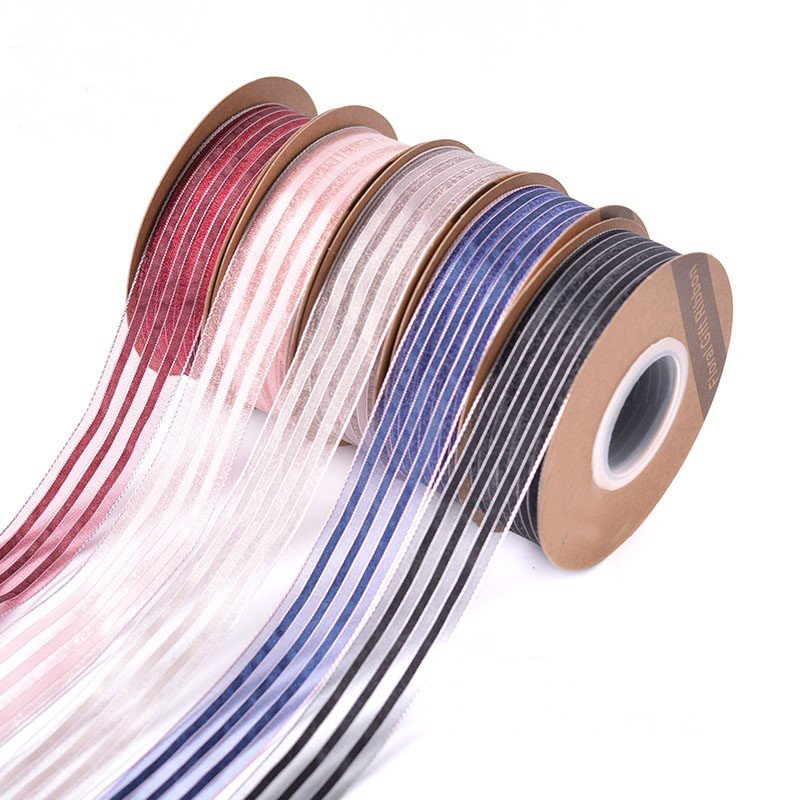 Factory direct sale stock lace cotton ribbon for flower packaging