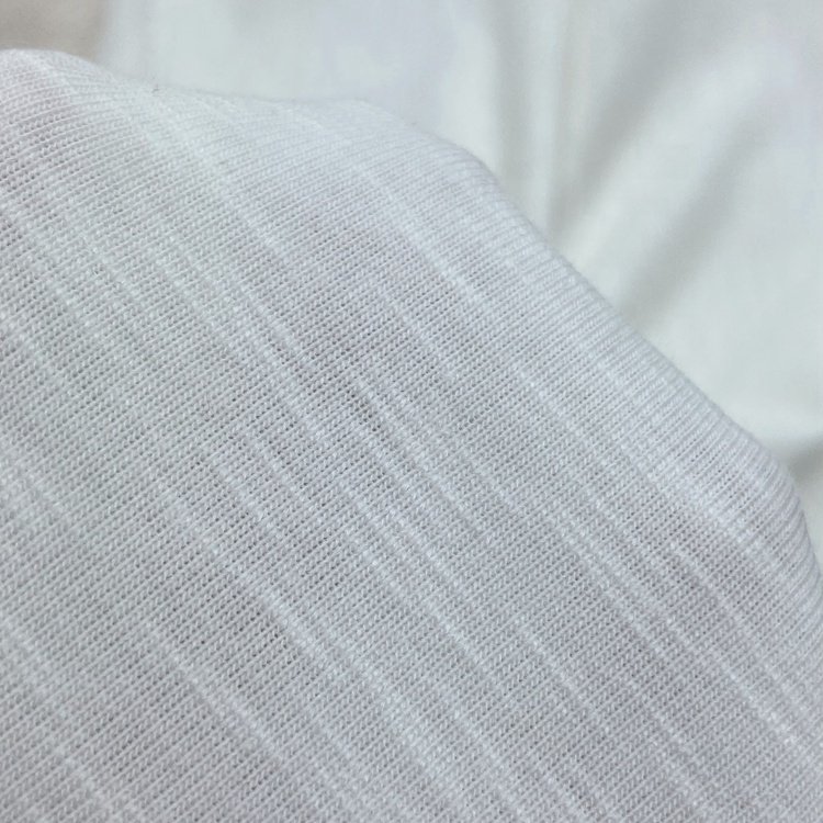 Thick 1x1 rib 68% polyester 27% rayon 5% spandex knitted custom 310GSM slub ribbed jersey fabric for loungewear