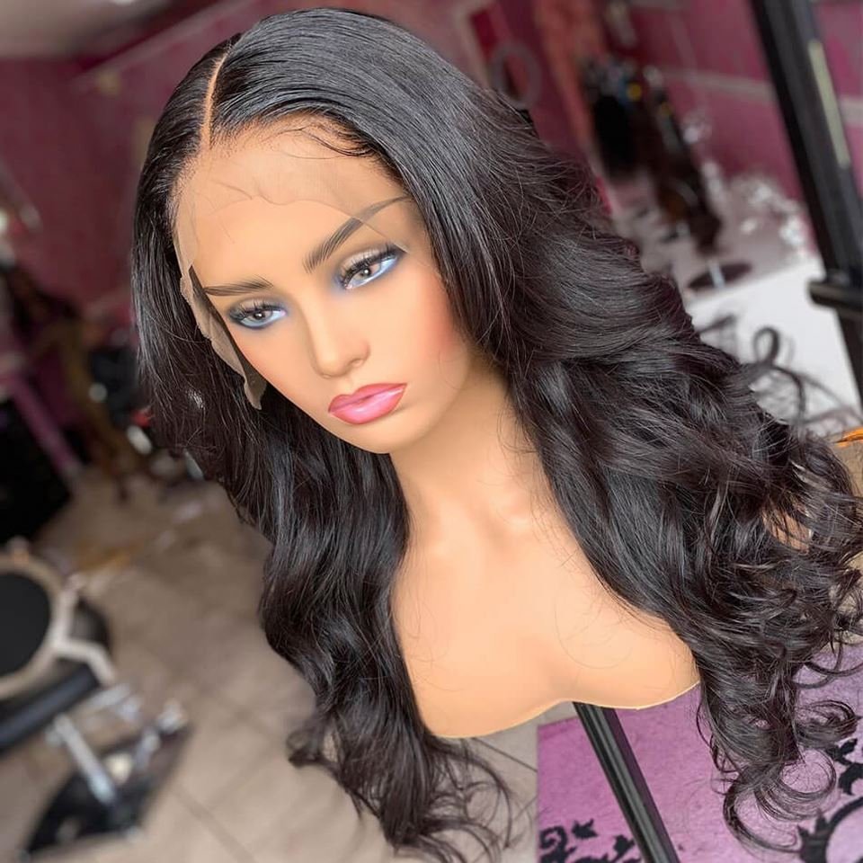 ISWEET Full Lace Braided Wigs For Black Women Braiding Hair Braids Wigs