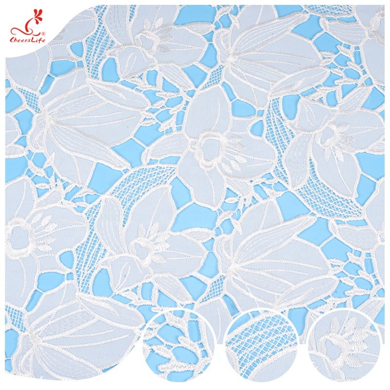 Wholesale Cheap Polyester America Wedding Embroidery Lace Fabric For Dress price reasonable price latest african lace fabric