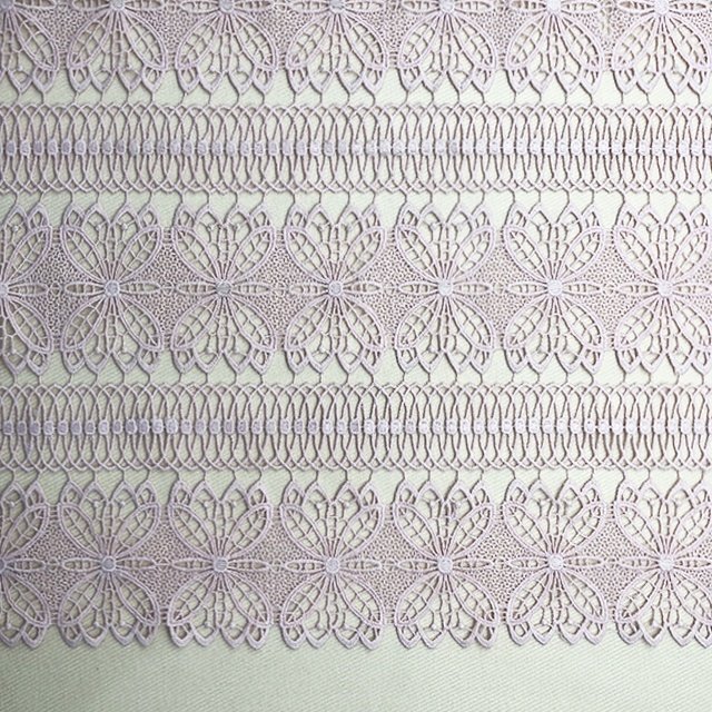 HA-17187 Water soluble Chemical embroidered lace eyelet fabric wedding