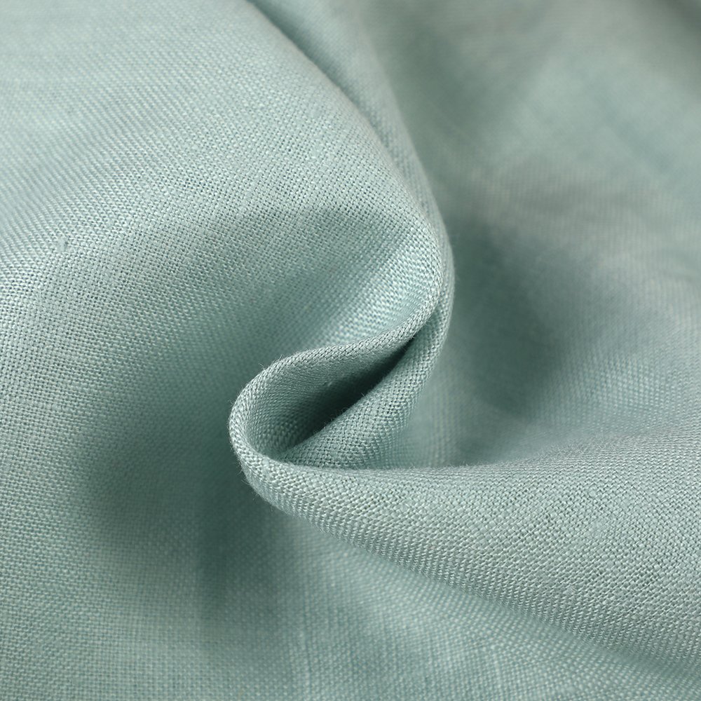 100% Linen Textile High Quality Summer Clothing Fabric China Woven Pure PD Plain Linen Mx Shirt TANGSILK