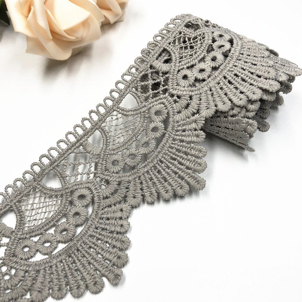 manufacturer polyester embroidery trimming lace for women dress