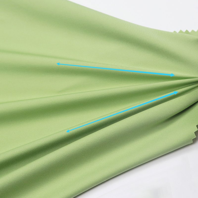 Wicking interlock sports bras recycling fabric weft knitted nylon spandex fabric supplier 4 way stretch for yogawear breathable