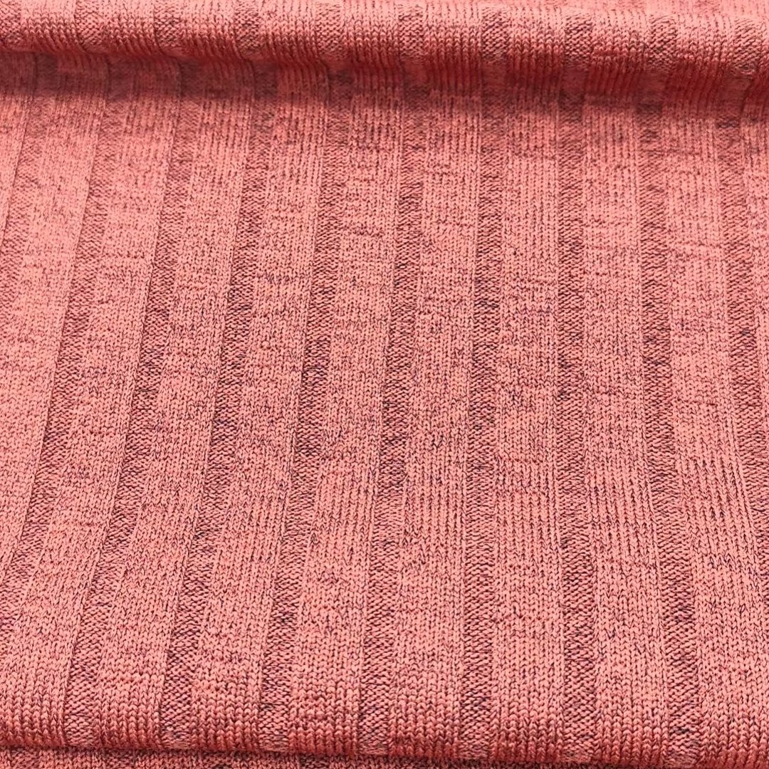 Cheap Price Clothes Knitting Polyester Rayon Spandex Rib Trim Knit Collars Sweatshirt Ribbing Fabric
