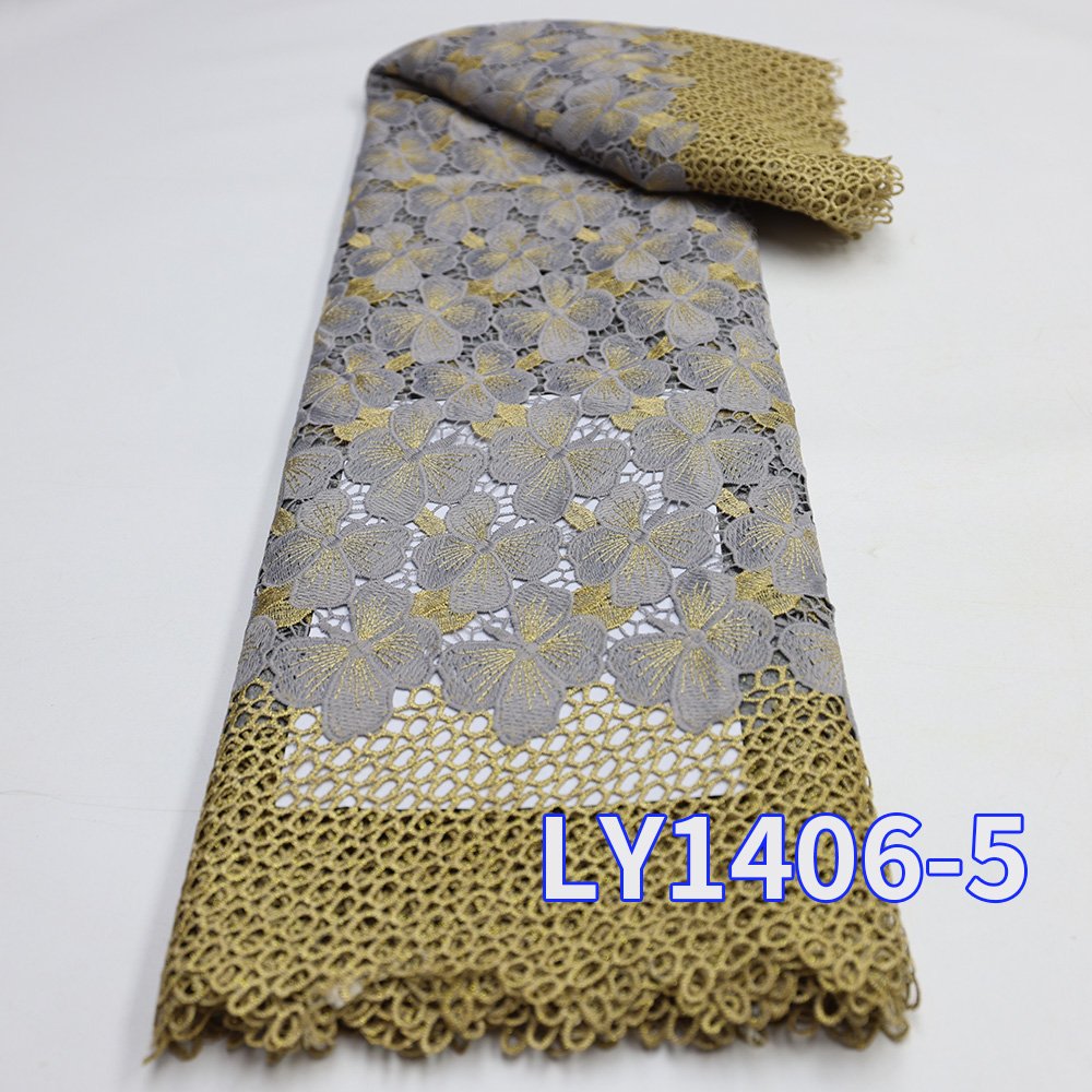 NI.AI 2024 Purple African Swiss Voile Lace with Stone Embroidery Flowers Fabric Tissue Water Soluble Fabric For Woman Wedding