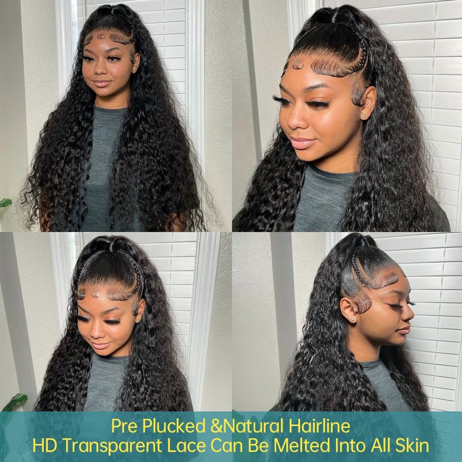 HD Lace Front Wigs Human Hair Pre Plucked Wholesale Products Vietnamese Hair He Lace Frontal Wig 13x4 13x6 Loose Deep Wave Wig
