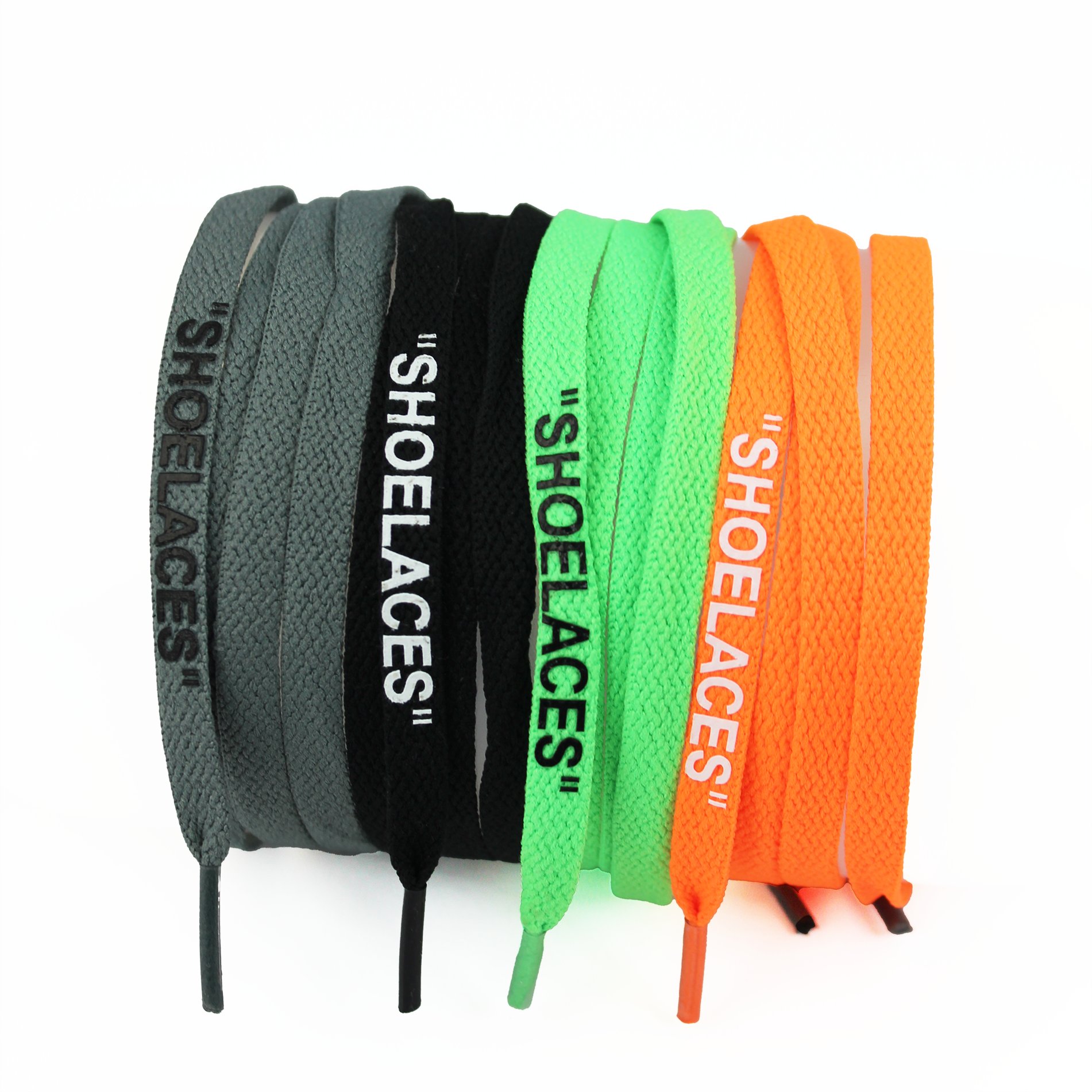 Colored laces for shoes