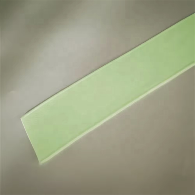 Custom reflective luminous rib knit collar manufacturing a variety of reflective rib flat ribbed collar