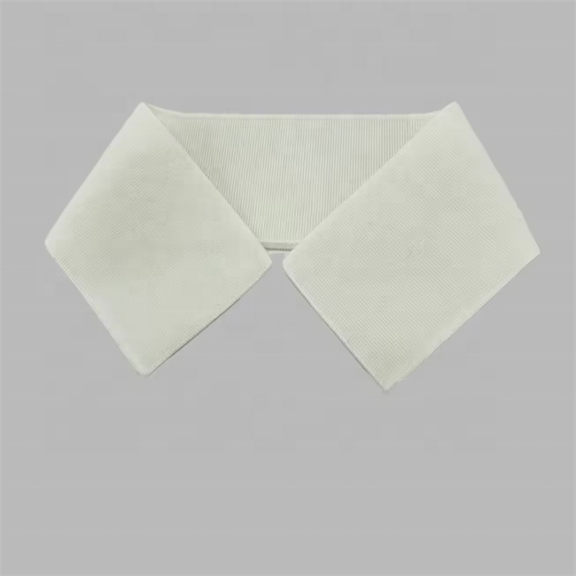 Custom reflective luminous rib knit collar manufacturing a variety of reflective rib flat ribbed collar