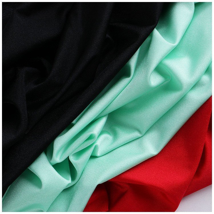 Nylon Warp Knitted Fabric Waterproof Breathable Sportswear Yoga Gear Nylon Sports Swimwear