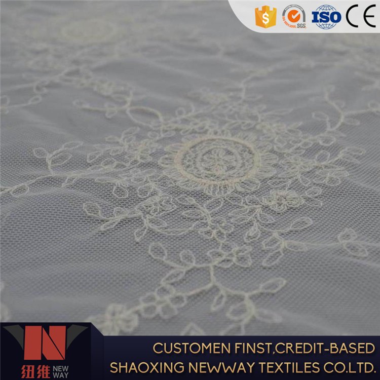Fashion Design Crystal Haute Couture Embroidery Fabric
