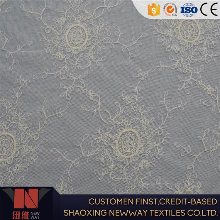 Fashion Design Crystal Haute Couture Embroidery Fabric