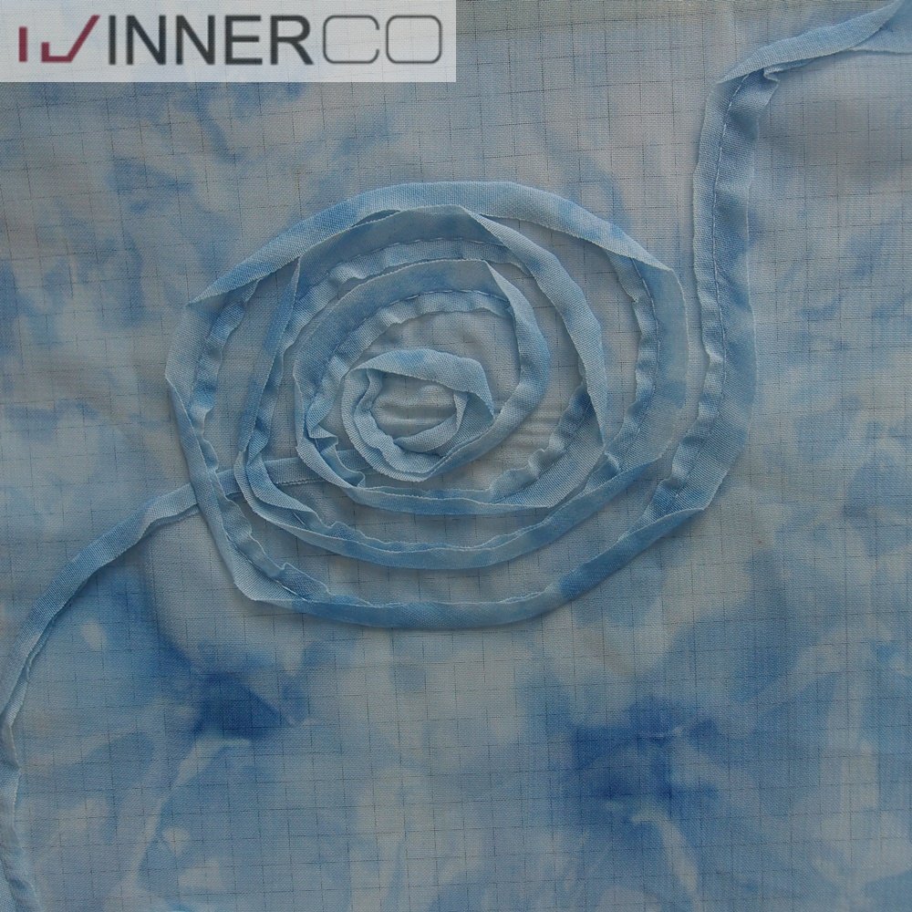 Polyester Chiffon with Embroidery Fabric