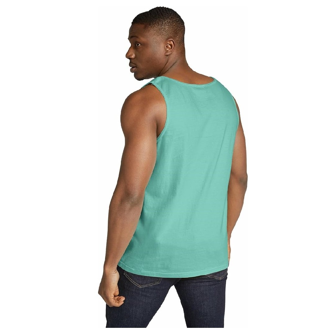 New available top quality solid color 100% cotton single jersey sleeve less round neck men's tank top from Bangladesh best price