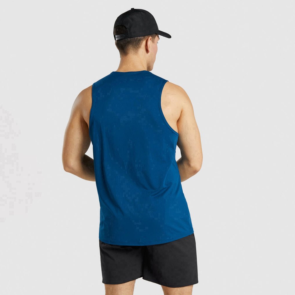 High Quality Men'S Tank Tops Square Cut Muscle Ribbed Tank Tops Custom Wholesale Gym Stringer Tank Top Men