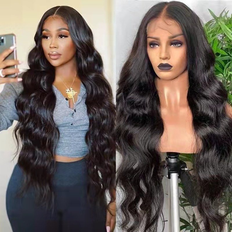 13x6 Body Wave Lace Frontal Wig Cuticle Aligned Raw Virgin Brazilian Hair 13x4 HD Full Lace Human Hair Wigs for Black Women