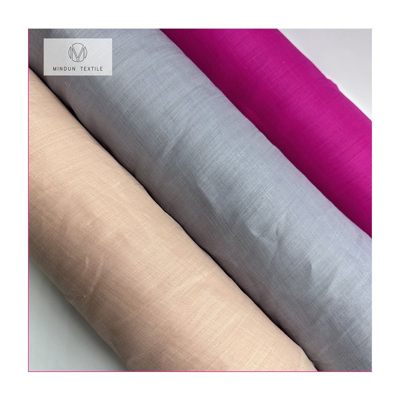 Mindun High Quality Ramie Fabric Twill Fabric Sofa Home Textile Fabric