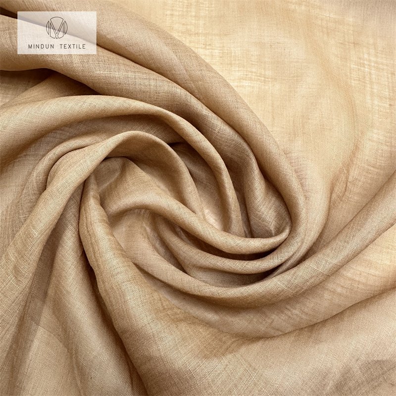 Mindun High Quality Ramie Fabric Twill Fabric Sofa Home Textile Fabric