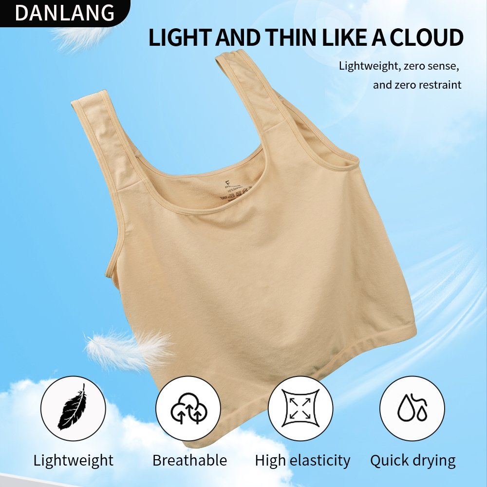 New Custom Logo Breathable Solid Color U-neck Yoga Vest Fitness Sports Top for Women's Cropped Ribbed Running Tank Top