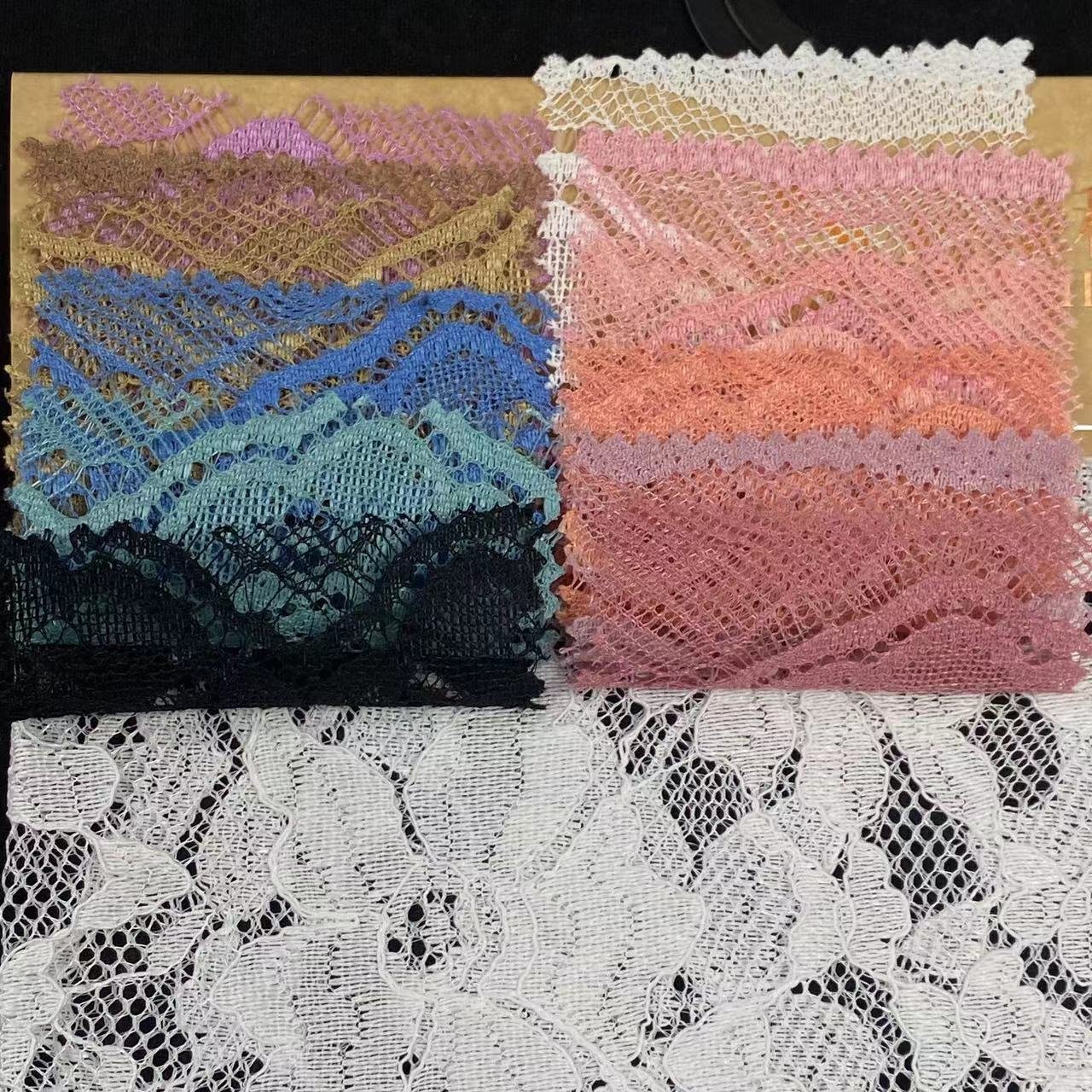 100% polyester lace fabric,Flower lace embroidery fabric,wedding dress lace fabric for women,Soft ,Multi-color custom,wholesale