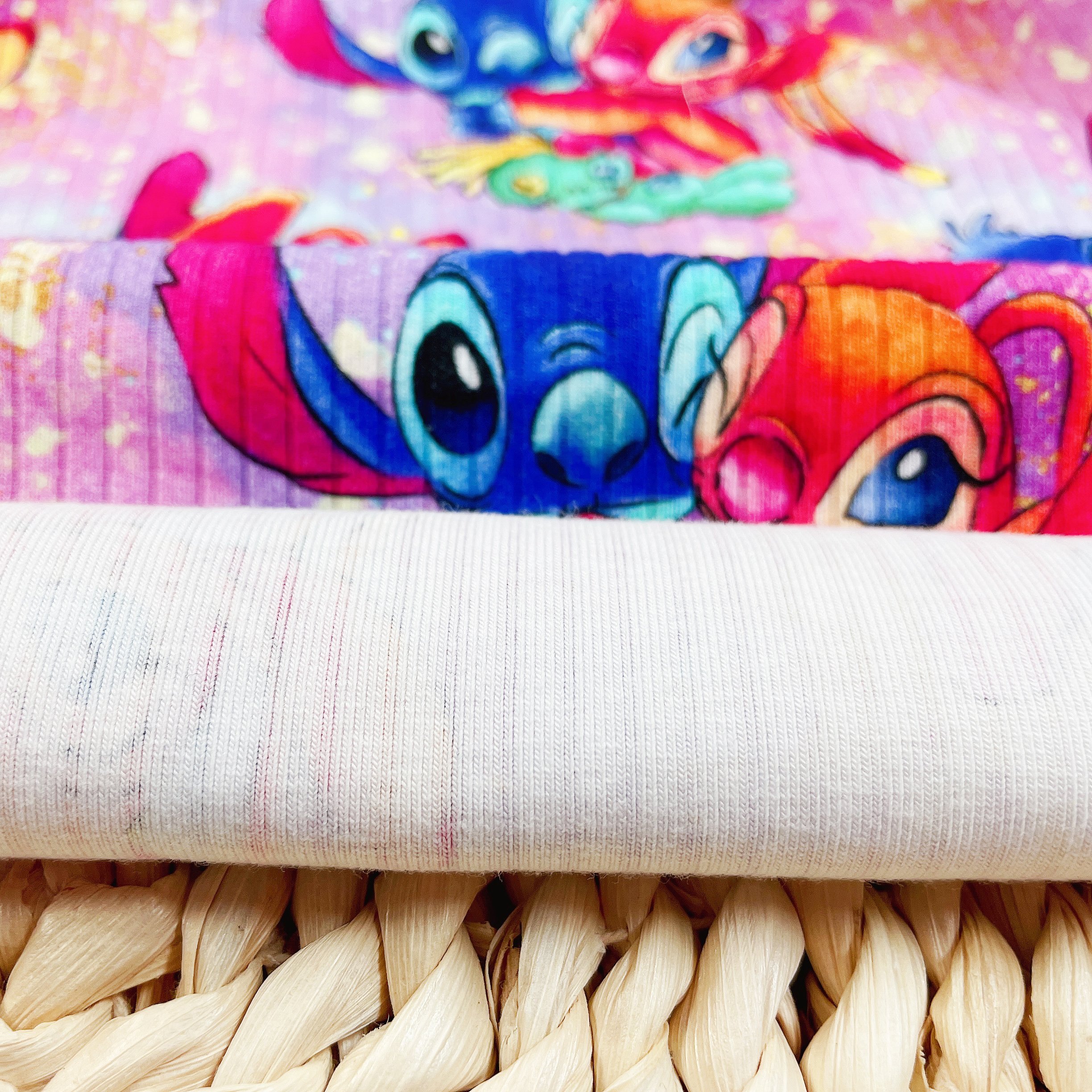 Custom Cotton Spandex Ribbed Knitted Stretch Fabric For Warm Sweater