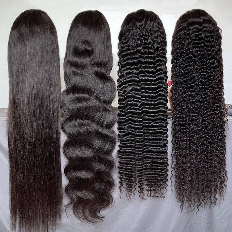 Raw Indian Hair Hd Lace Frontal Wig,Cuticle Aligned Human Hair Transparent Hd Lace Front Wigs,Burmese Curly Wigs For Black Women