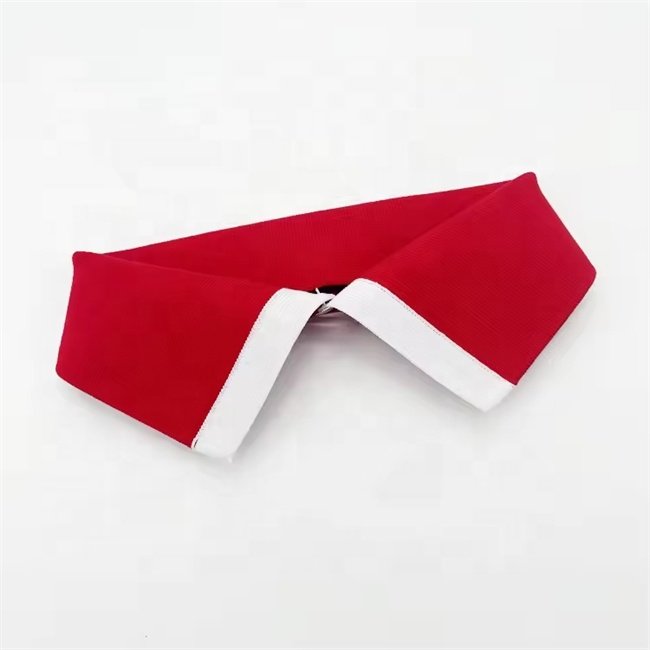 Custom cotton Eco-friendly Jacquard Knit Collar ribbing