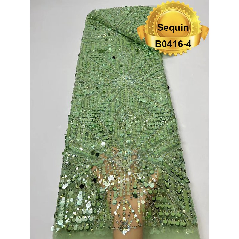 2022 Good Service Dress Laces Material Wine Color Tulle Sequin French Wedding Embroidery Lace Fabric