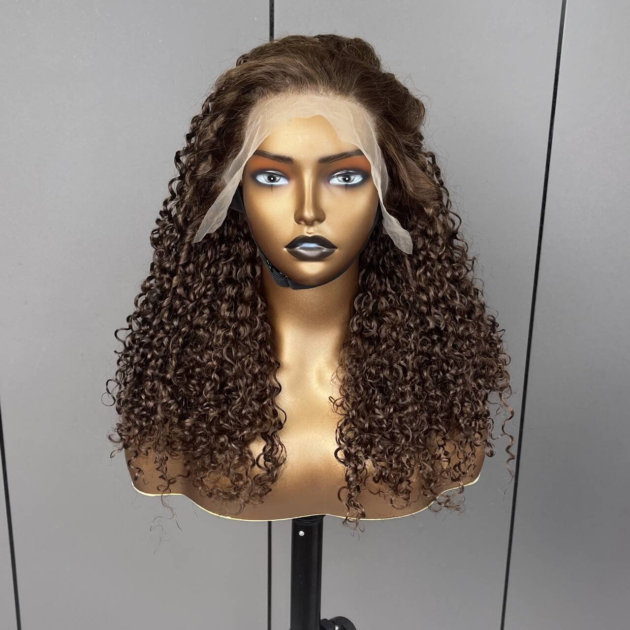 SDD Natural Pixie Curly Lace Frontal Wig Loose Deep Wave Human Hair HD Lace Front Wigs For Black Women