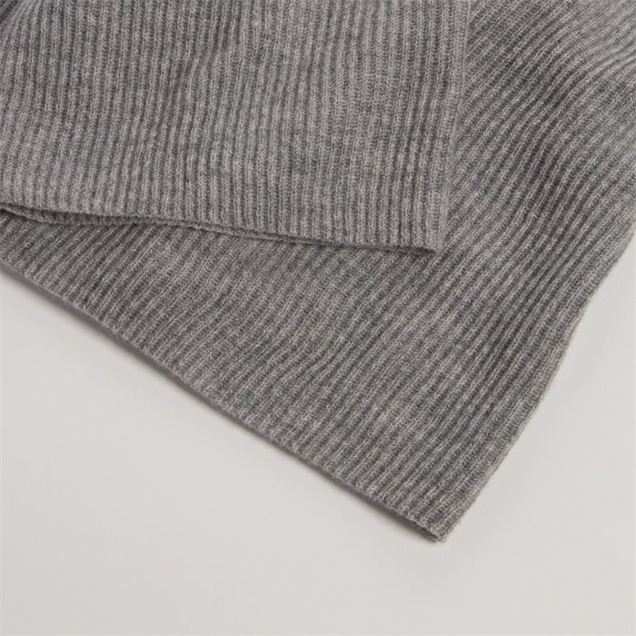 Luxury custom Oversize rib knit cashmere throw blanket