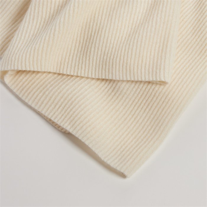 Luxury custom Oversize rib knit cashmere throw blanket
