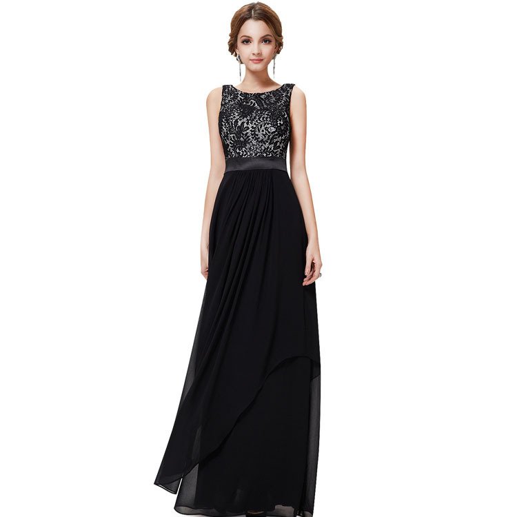 Women'S Clothing Long Casual Fashion Dress Elegant Autumn Plus Size Lace