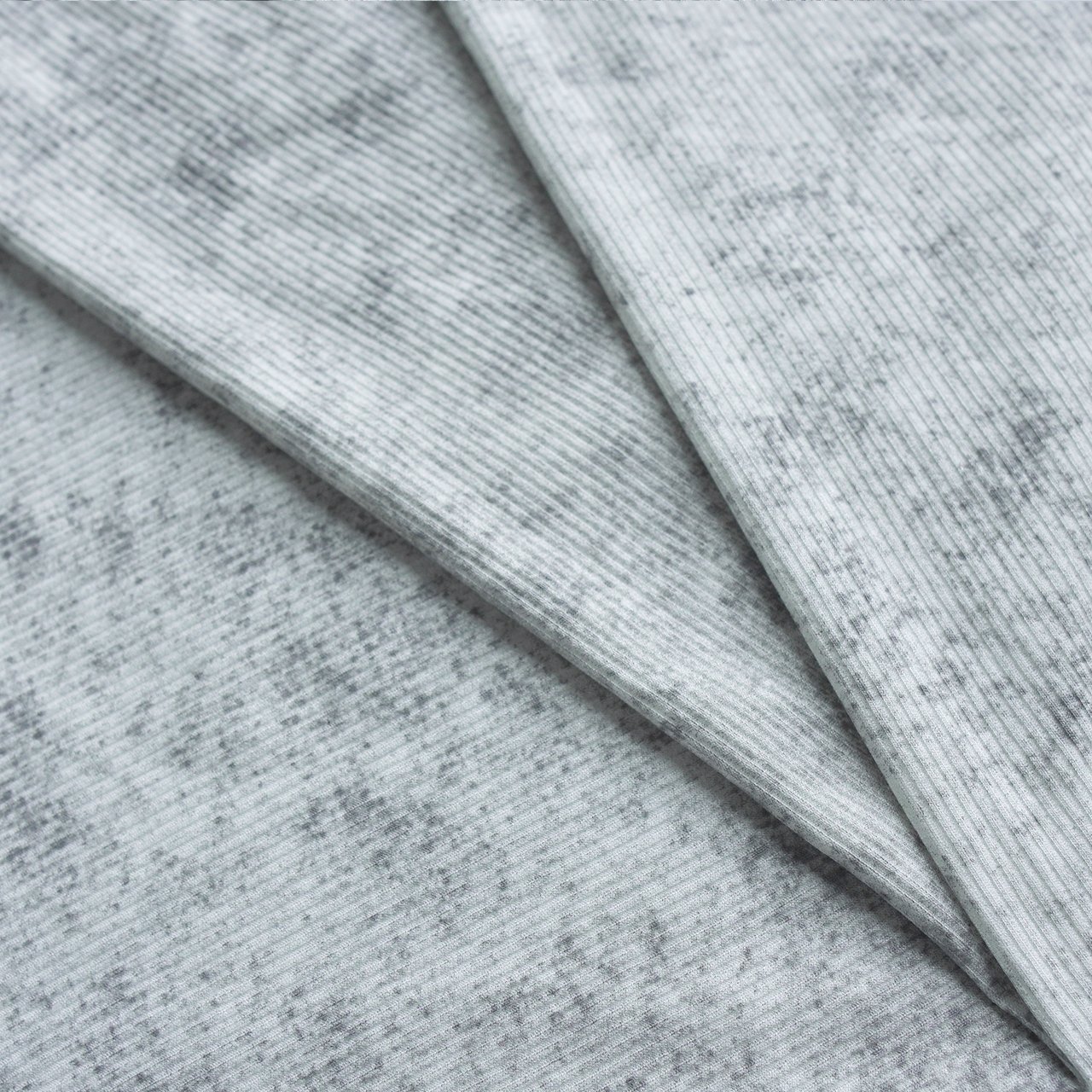 In stock supply: Knitted ribbed 260g cotton high resilience strip fabric for spring and summer casual women's clothing