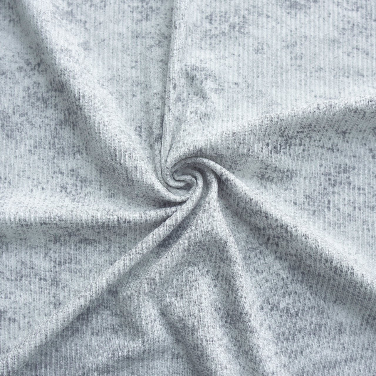In stock supply: Knitted ribbed 260g cotton high resilience strip fabric for spring and summer casual women's clothing